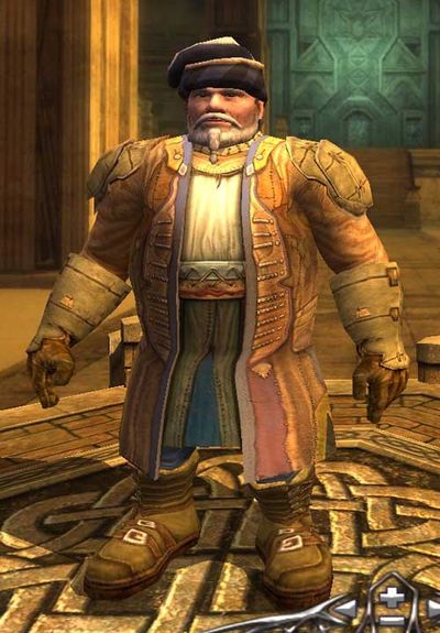 Picture of LotRO dwarven character